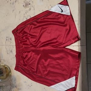 RED NIKE BASKETBALL SHORTS 🏀 👌